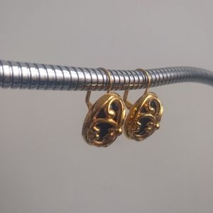 Golden Egg Earrings